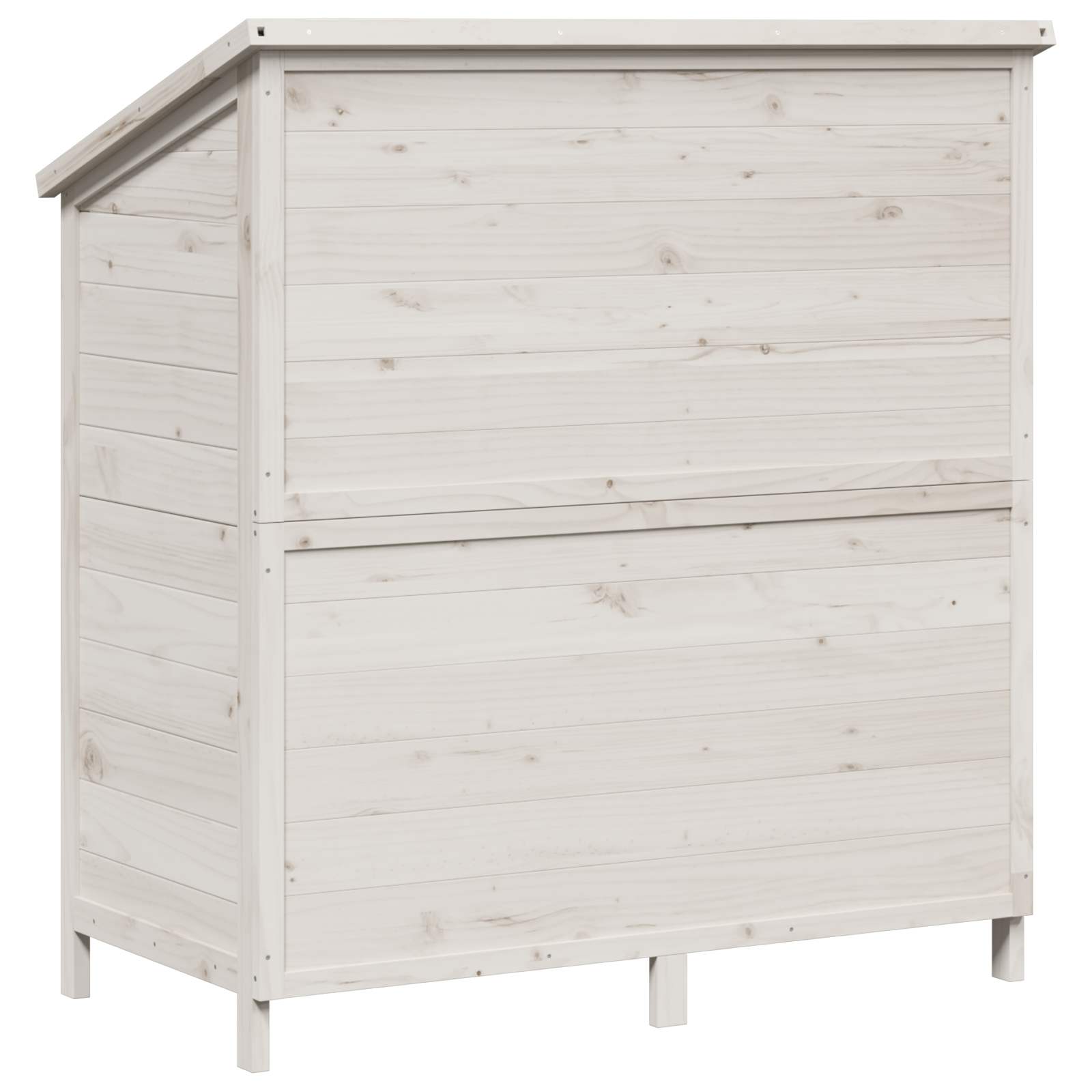 Cobertizo de Jardín Blanco 106 x 56 x 113,5 cm