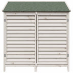 Cobertizo de Jardín Blanco 106 x 56 x 113,5 cm