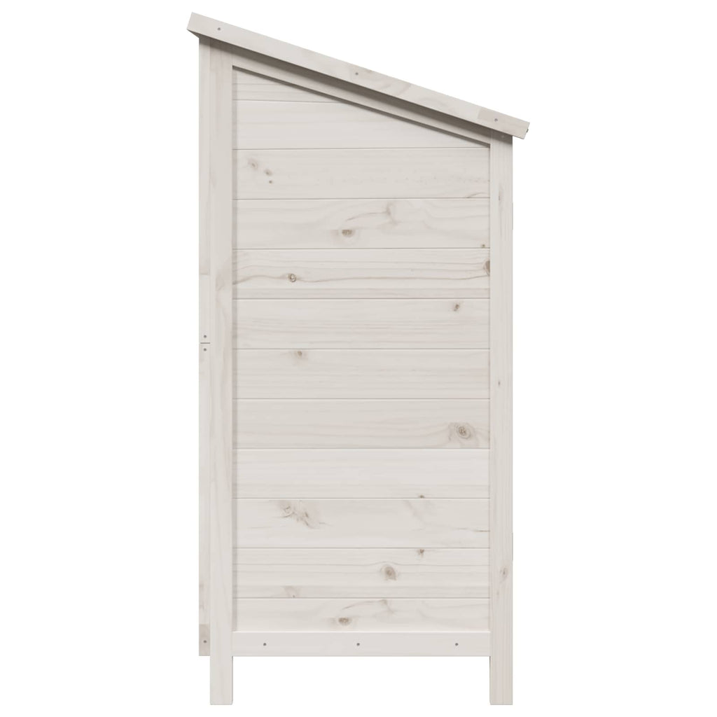 Cobertizo de Jardín Blanco 106 x 56 x 113,5 cm