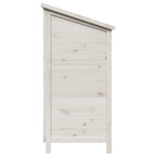 Cobertizo de Jardín Blanco 106 x 56 x 113,5 cm
