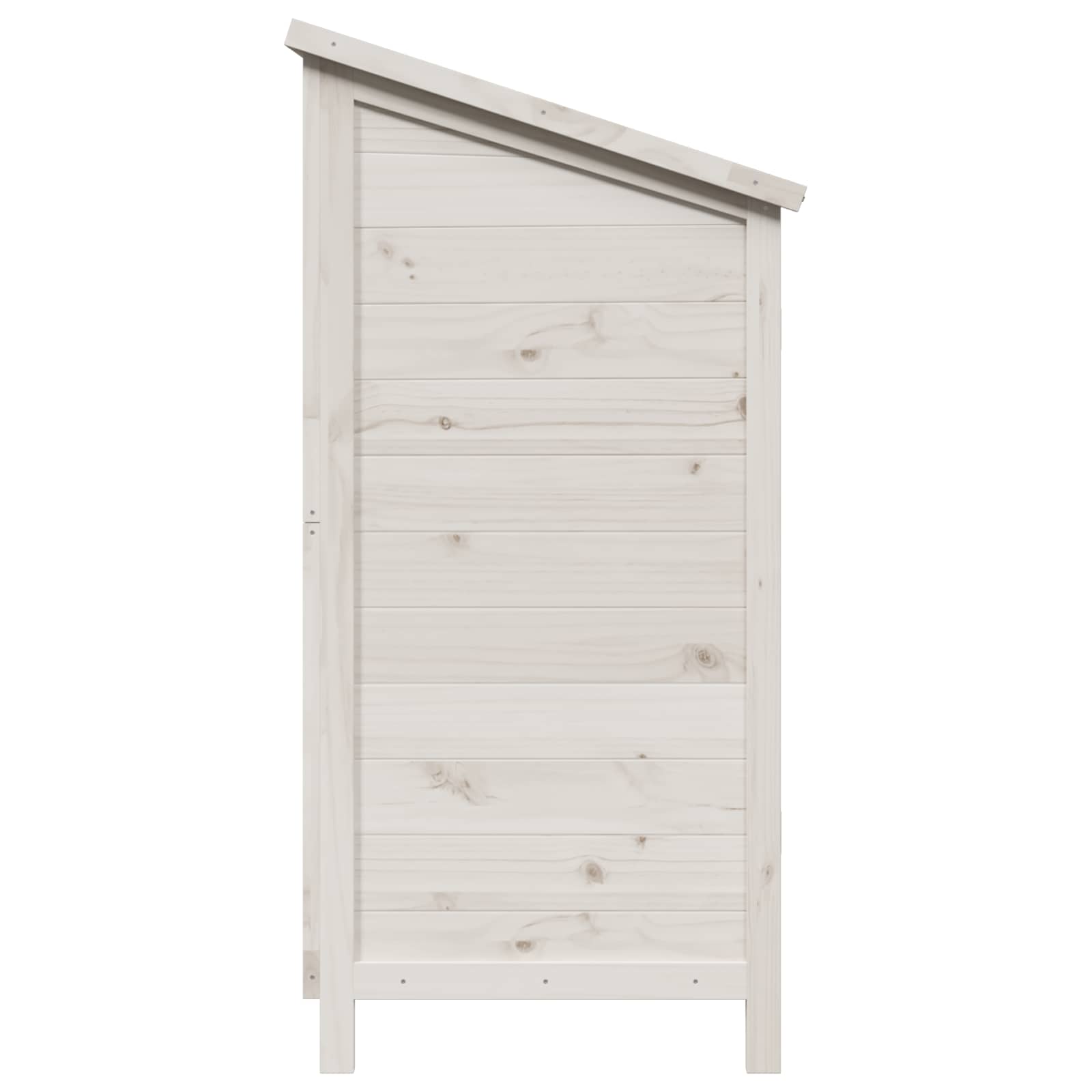 Cobertizo de Jardín Blanco 106 x 56 x 113,5 cm