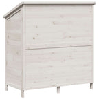 Cobertizo de Jardín Blanco 106 x 56 x 113,5 cm