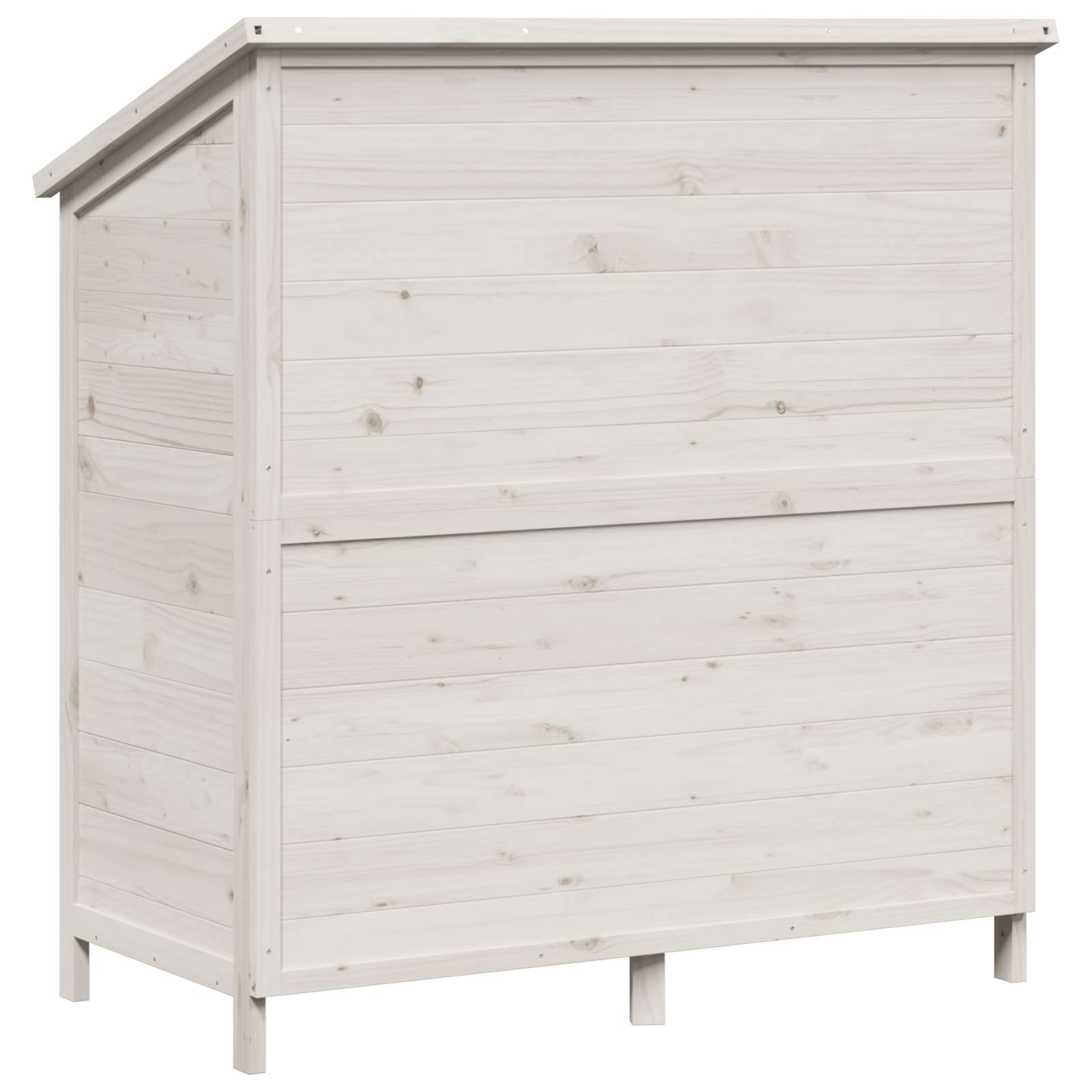 Cobertizo de Jardín Blanco 106 x 56 x 113,5 cm