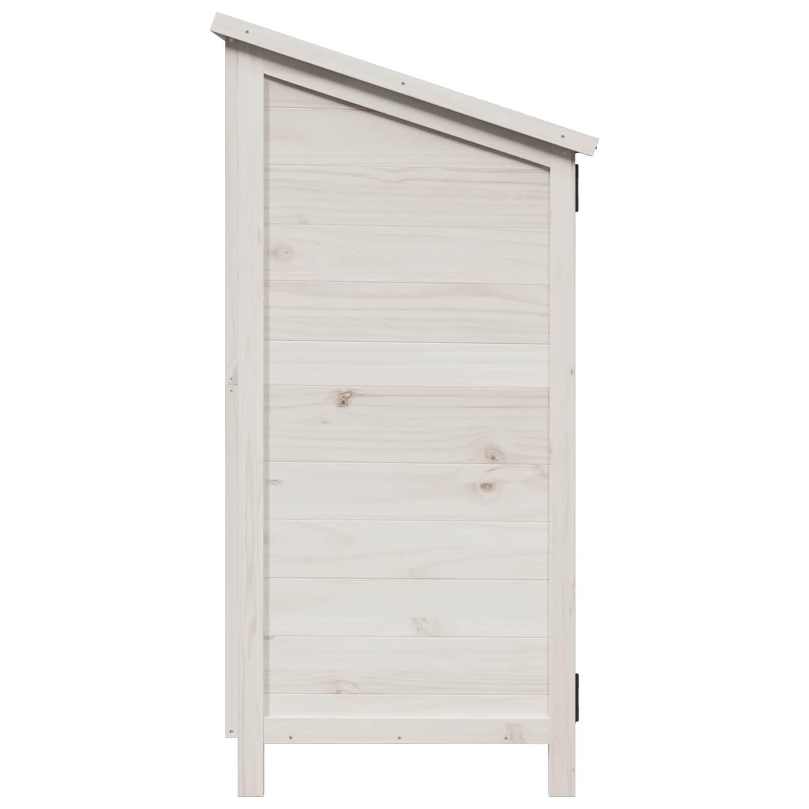 Cobertizo de Jardín Blanco 106 x 56 x 113,5 cm