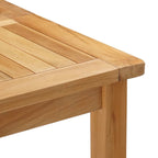 Conjunto de Bar al Aire Libre 7 pcs Natural