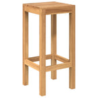 Conjunto de Bar al Aire Libre 7 pcs Natural