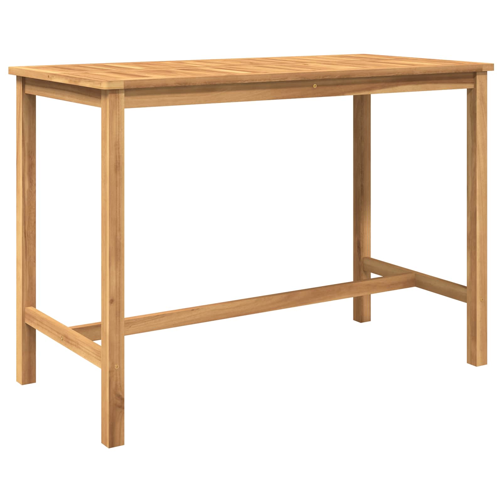 Conjunto de Bar al Aire Libre 7 pcs Natural