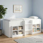 Estrutura de Cama Alta para Crianças 2 peças Branco 193 x 96,1 x 68,5 cm