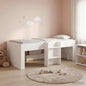 Estrutura de Cama Alta para Crianças 2 peças Branco 193 x 96,1 x 68,5 cm