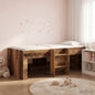 Estrutura de Cama Alta para Crianças 2 peças Branco 193 x 96,1 x 68,5 cm