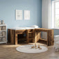 Estrutura de Cama Alta para Crianças 2 peças Branco 193 x 96,1 x 68,5 cm