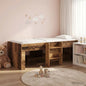 Estrutura de Cama Alta para Crianças 2 peças Branco 193 x 96,1 x 68,5 cm