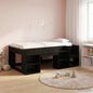 Children's Bed with Storage White 75 x 190 cm