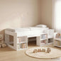 Children's Bed with Storage White 75 x 190 cm