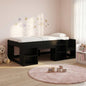 Children's Bed with Storage White 75 x 190 cm