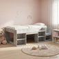 Children's Bed with Storage White 75 x 190 cm