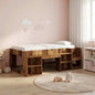 Children's Bed with Storage White 75 x 190 cm