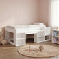 Children's Bed with Storage White 75 x 190 cm
