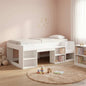 Children's Bed with Storage White 75 x 190 cm