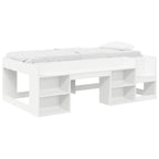 Cama Infantil con Almacenamiento Blanco 75 x 190 cm