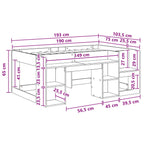 Cama Infantil con Almacenamiento Blanco 75 x 190 cm