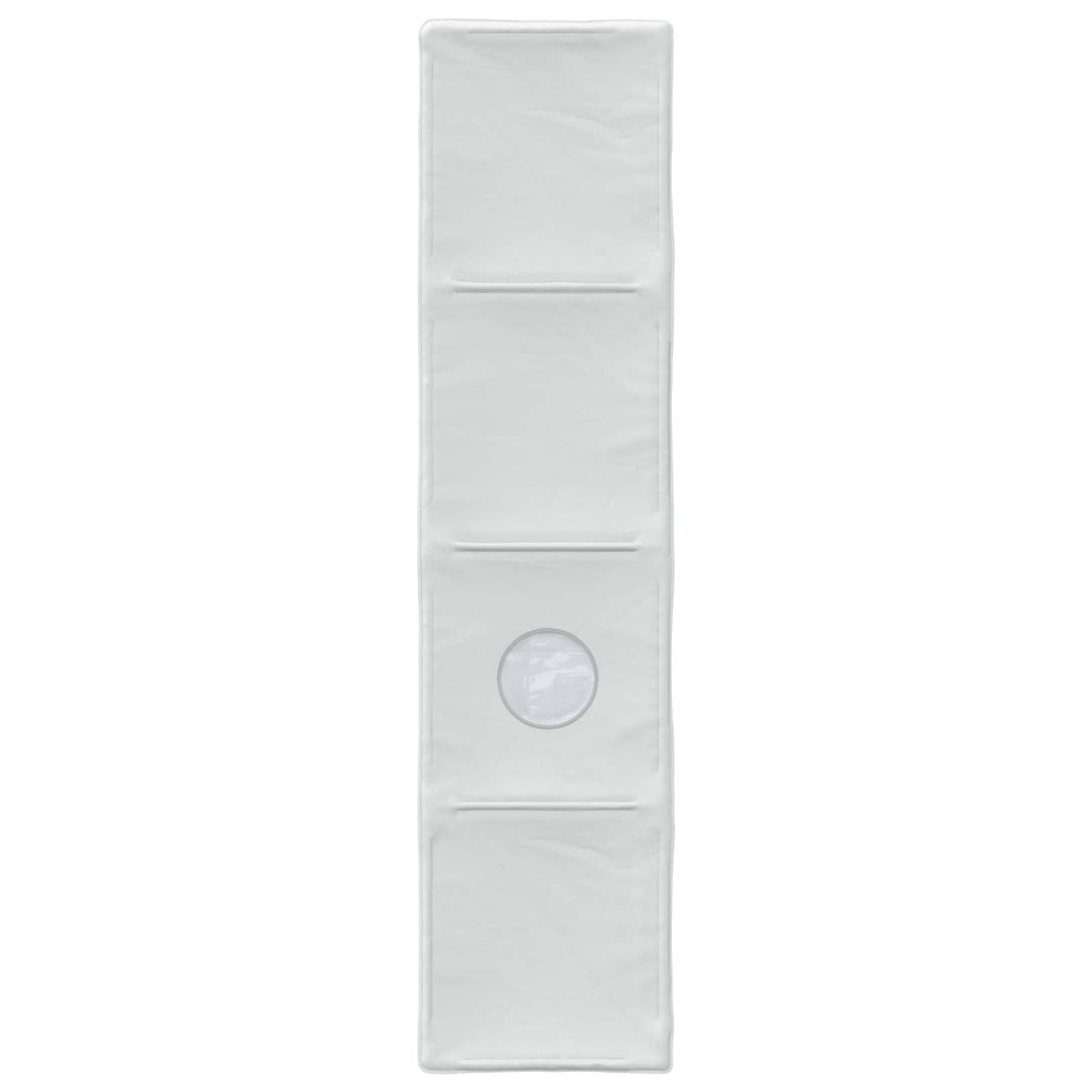 Cama con Túnel 4 pcs Blanco Madera de ingeniería
