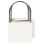 Cama con Túnel 4 pcs Blanco Madera de ingeniería