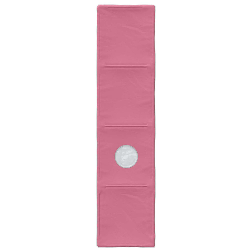 Cama con Túnel 4 pcs Blanco y Rosa Madera de ingeniería
