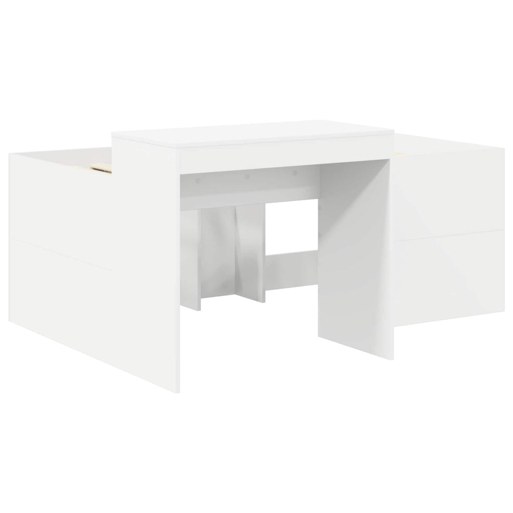 Cama con Túnel 4 pcs Roble Artisian y Azul Claro