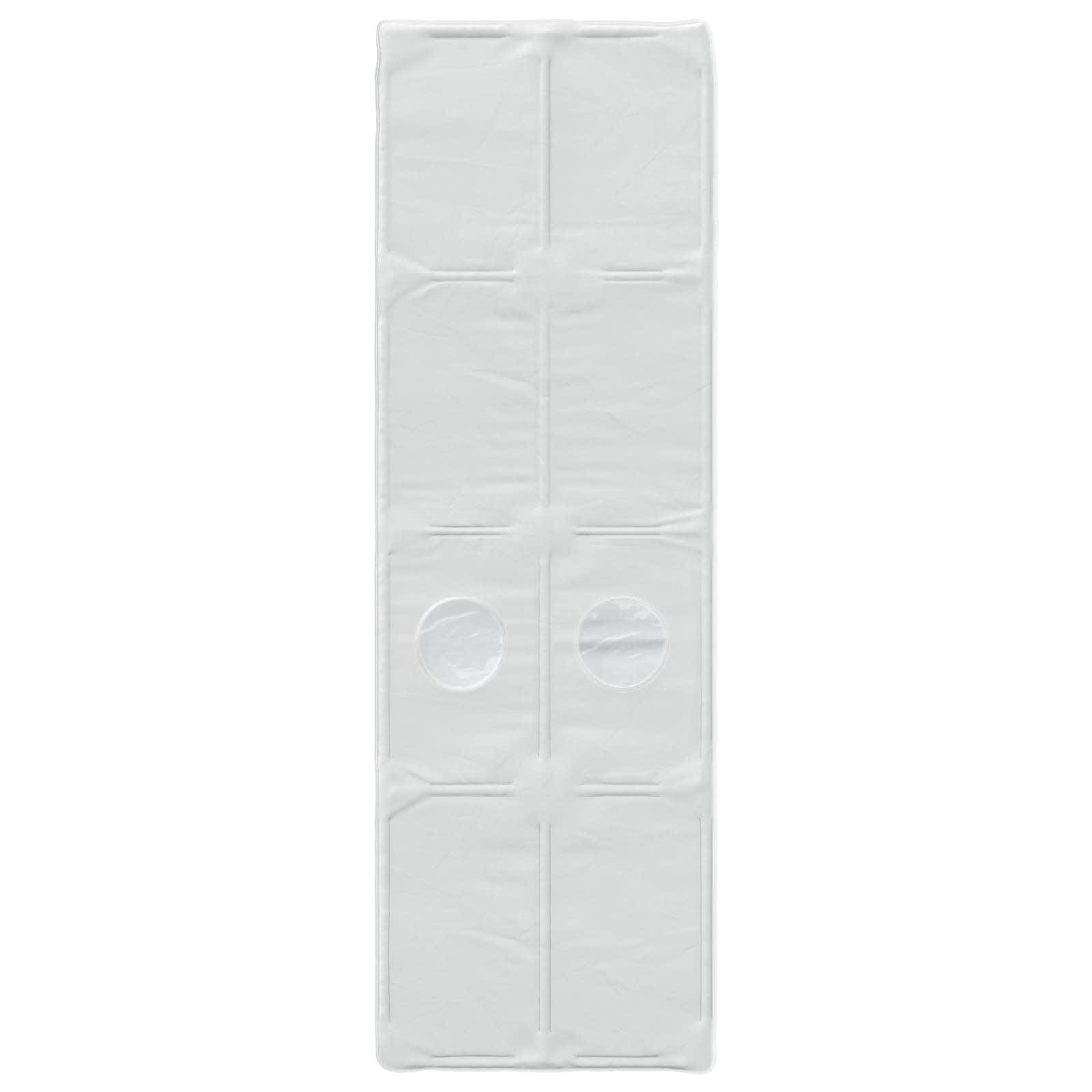 Cama con Túnel 4 pcs Blanco Madera de ingeniería