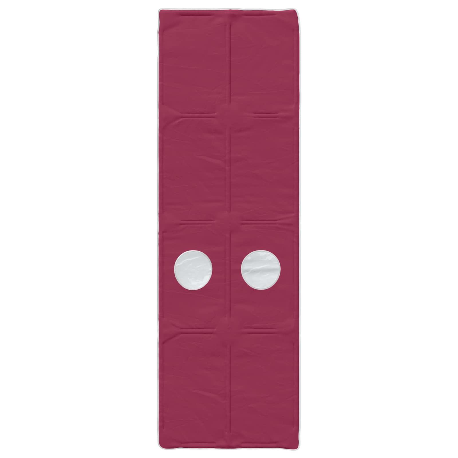 Cama con túnel 3 pcs Blanco y Rojo Madera de ingeniería