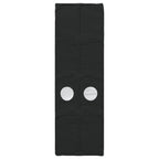 Cama con túnel 3 pcs Blanco y Negro Madera de ingeniería