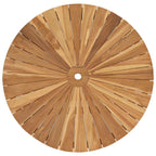 Mesa de jardín plegable Natural Ø 110 x 75 cm