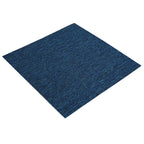 Azulejo de alfombra Azul 50 x 50 cm 20 pcs PP y Betún