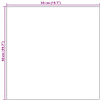 Azulejo de alfombra Azul 50 x 50 cm 20 pcs PP y Betún