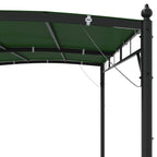 Cenador 3 x 3 x 2,55 m Verde Tela y Aluminio 180 gsm