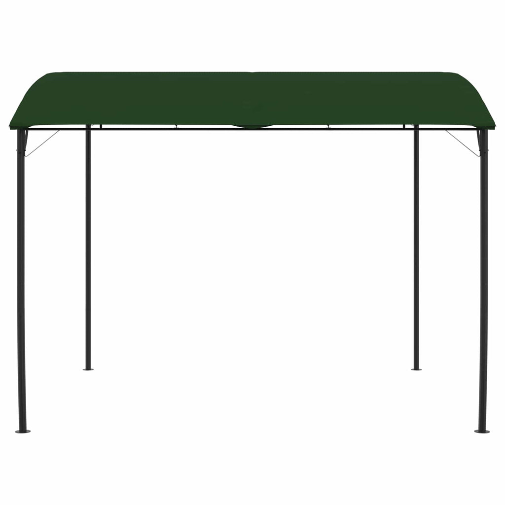 Cenador 3 x 3 x 2,55 m Verde Tela y Aluminio 180 gsm