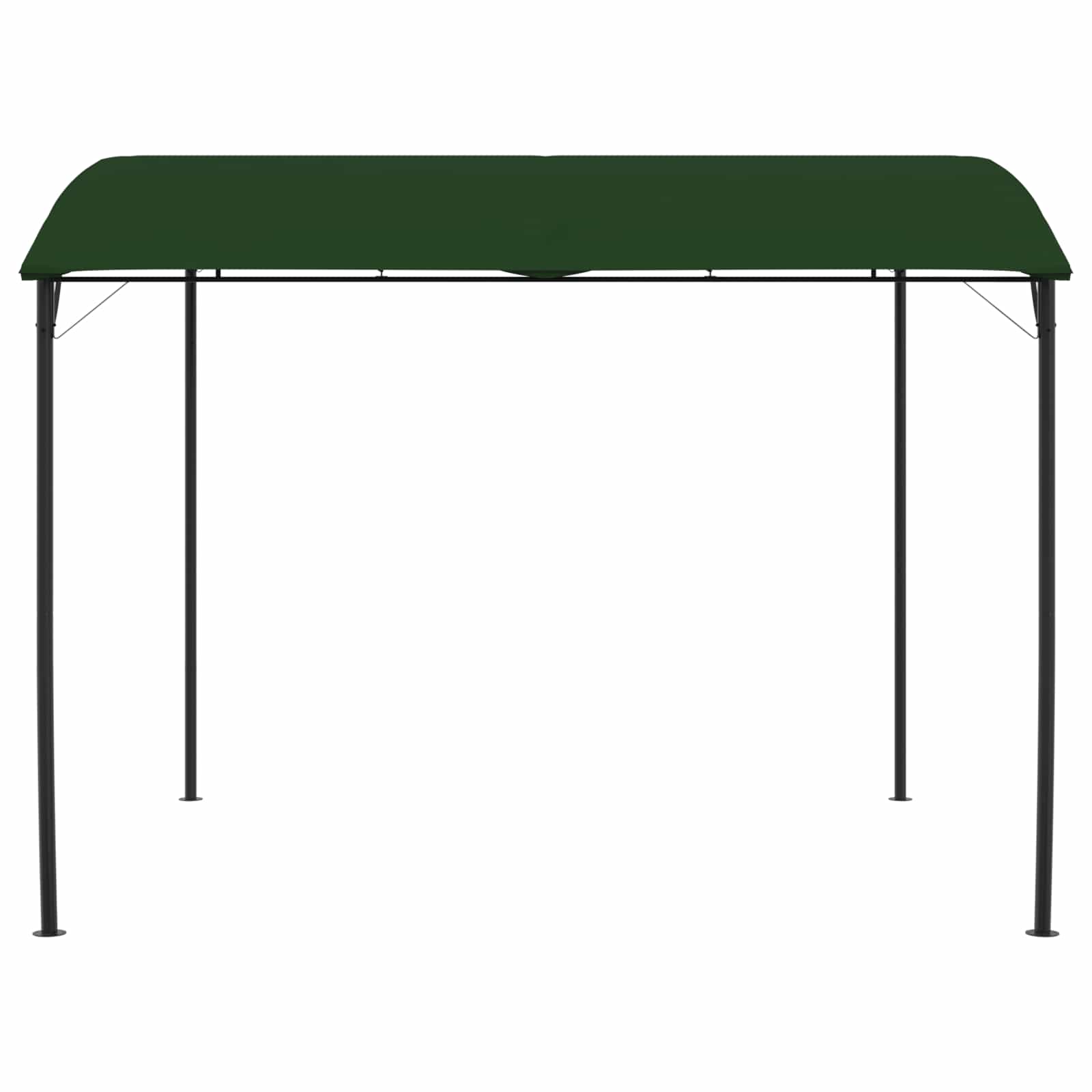 Cenador 3 x 3 x 2,55 m Verde Tela y Aluminio 180 gsm