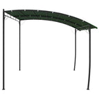 Cenador 3 x 3 x 2,55 m Verde Tela y Aluminio 180 gsm