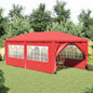 Party Tent 1200 x 300 x 255 cm Light Grey PE and steel