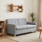 Sofá-cama 60cm Capuccino Pele artificial