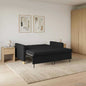 Sofá-cama 60cm Capuccino Pele artificial