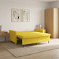 Sofá-cama 60cm Capuccino Pele artificial