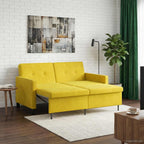 Sofá cama Amarillo Tela