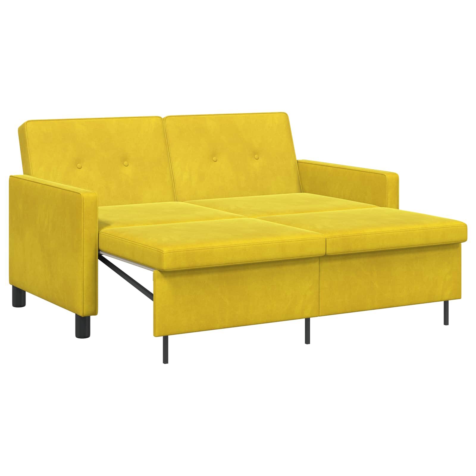 Sofá cama Amarillo Tela