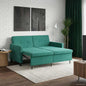 Yellow Fabric Sofa Bed