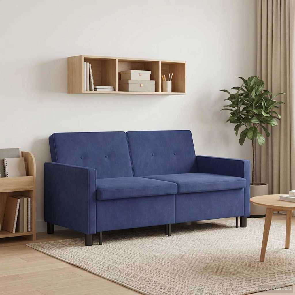 Yellow Fabric Sofa Bed