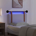 Cabecero colgante Con luz LED Gris Nube PU antiguo