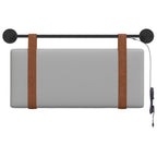 Cabecero colgante Con luz LED Gris Nube PU antiguo