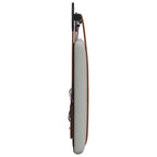 Cabecero colgante Con luz LED Gris Nube PU antiguo